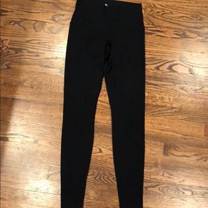 High waisted wunder under leggings